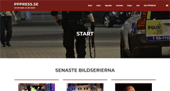 Desktop Screenshot of pppress.se